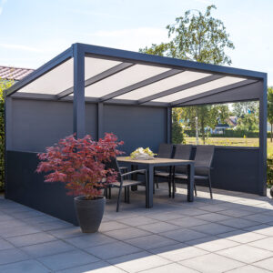 Aluminium Terrassenüberdachung Alu Terrassendach Carport Pergola Selbstbausatz