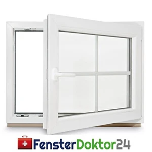 Kunststofffenster Sprossenfenster Dreh Kipp Fenster