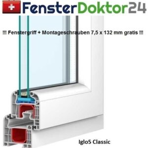 Breite 3400 mm - 3 Flügel zum drehen und kippen mit 2fach oder 3fach Glas